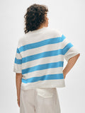 Cashmere Striped Easy Tee