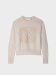 Cashmere Fairytale Embroidered Crewneck