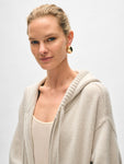 Merino Cashmere Luxe Boyfriend Hoodie