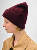 Cashmere Cable Beanie