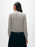 Cashmere Crewneck Cardigan