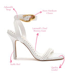 Verona Sandal In White Leather