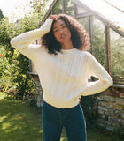 CARTWRIGHT CASHMERE SWEATER -- IVORY