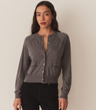 CELINE CARDIGAN -- GREY