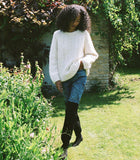 CLARENDON SWEATER -- IVORY