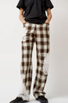 Collina Strada Mikaela Jean in Light Brown Plaid