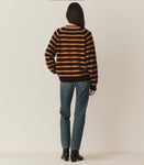 DANA CASHMERE SWEATER -- CARRINGTON STRIPE