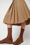 Drogheria Crivellini Viscose Tabi Socks in Camel