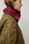 Elmer Fleece Reversible Neck Warmer in Navy