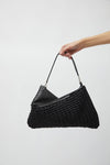 Eva Blut Knit Twisterette Bag in Black