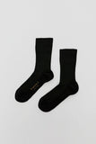 Exquisite J Short Cotton Viscose Socks in Black