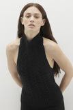 RUNA CABLE KNIT CASHMERE HALTER