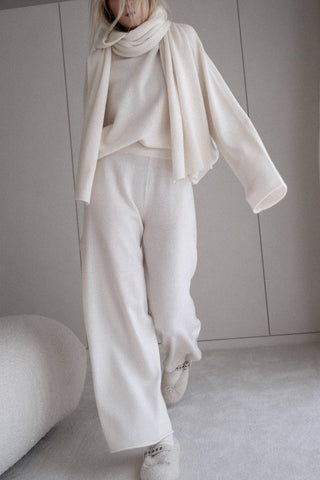 MARINA CROPPED CASHMERE PANT