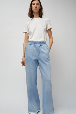 Façon Jacmin Polly Elastic Waist Jean in Light Blue