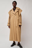 Marios Trench Coat in Beige