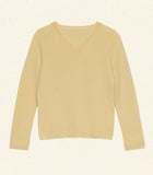 GARANCE CASHMERE SWEATER -- LEMON CHIFFON