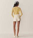 GARANCE CASHMERE SWEATER -- LEMON CHIFFON