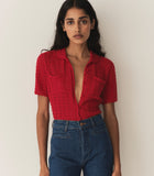 GLORIANA TOP -- WILD CHERRY