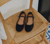 MARY JANE SLIPPER -- BLACK