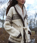 HALE CARDIGAN -- WHIDBEY JACQUARD