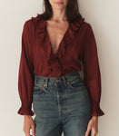 HARDY TOP -- DEEP CRIMSON