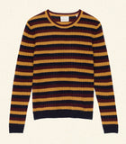 HYERES CASHMERE SWEATER -- CARRINGTON STRIPE