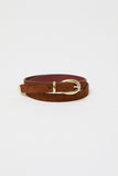 Herbert Frere Soeur La Frieda Belt in Choco Camp