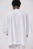 INSHADE Oversized T-Shirt with Sequins in White