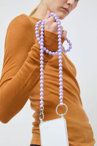 Ina Seifart Handykette Iphone Necklace in Lilac