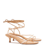 Sara Sandal In Tan Leather