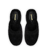 Miso Clog In Black Shearling