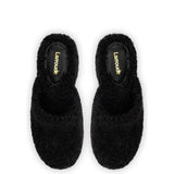 Miso Clog In Black Shearling