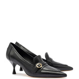 Susan Pump In Black Leather