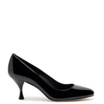 Michelle Lo Pump In Black Patent Leather