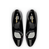 Michelle Lo Pump In Black Patent Leather