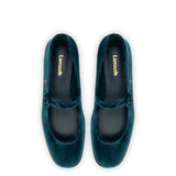 Blair Flatform In Deepsea Velvet