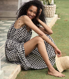 LESLIE DRESS -- MARILYN GINGHAM