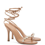 Goldie Sandal In Tan Leather