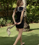 MONROE DRESS -- BLACK