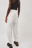 Mijeong Park Lightweight Cargo Pants in White