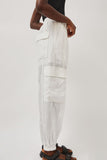 Mijeong Park Lightweight Cargo Pants in White