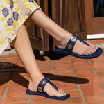 Milan S In Navy PVC