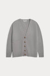 LAUREN BUTTON-UP CASHMERE CARDIGAN