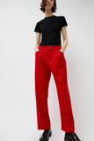 No.6 Baxter Pant in Red Wool