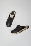 No.6 Contour Clog on Flat Base in Black