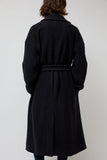 No.6 Ingrid Wrap Coat in Black