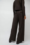 No.6 Kent Pant in Brown Stripe