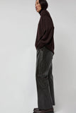 No.6 Quinlan Pant in Brown