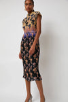 No.6 Julien Dress in Dip Dye Shadow Floral