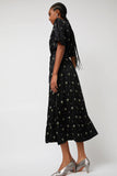 No.6 Lola Dress in Black Embroidered